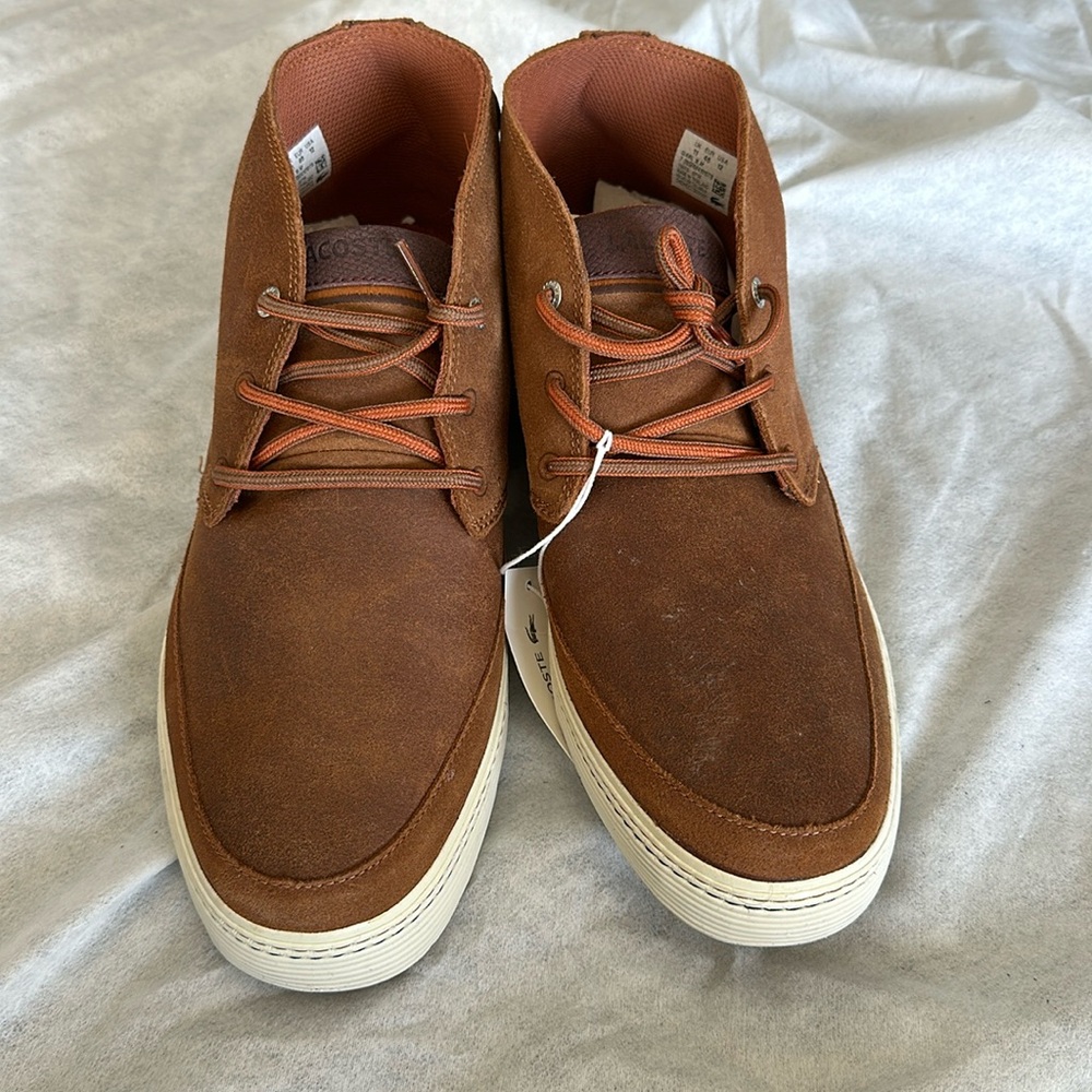 New Lacoste suede shoe